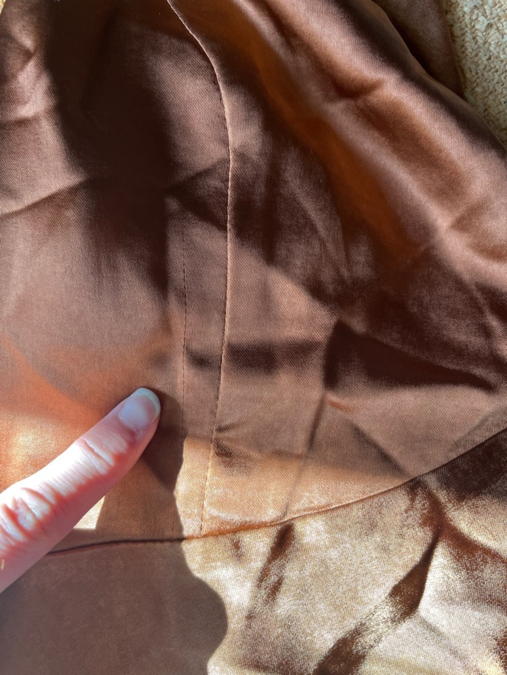 Lulus Incredible Love Brown Satin Cowl Back Midi Slip Dress - Picture 7 of 13